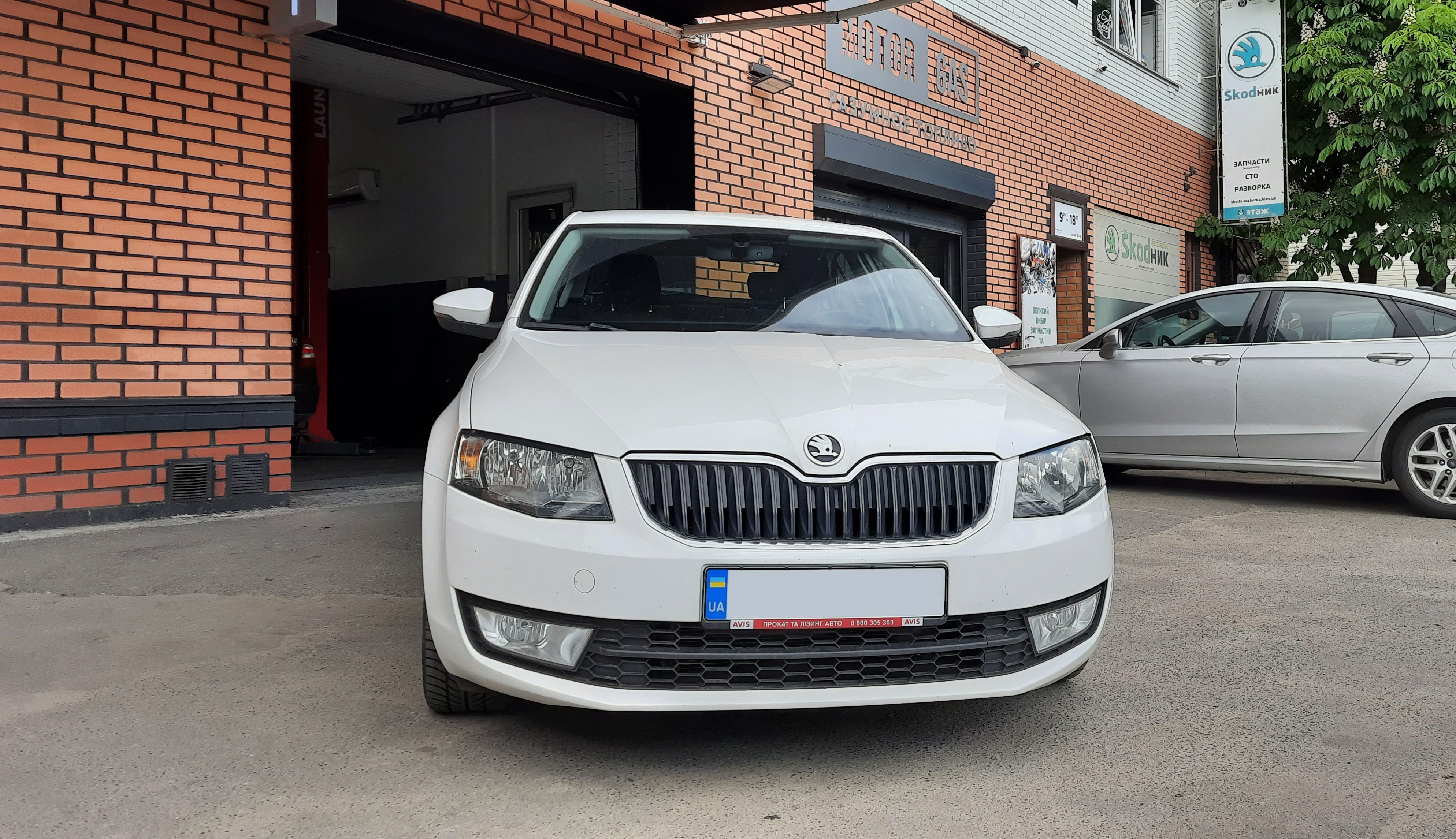 ГБО на Skoda Octavia 1.4 TSI 2016 (CZDA) (Шкода Октавия 1.4 2016 (CZDA)),  фото установки газобаллонного (газового) оборудования на авто - компания  Motor-Gas